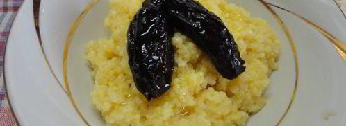 каша пшенная с черносливом. Шаг 4