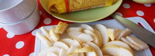 каша пшенная с грушами и изюмом. Шаг 6