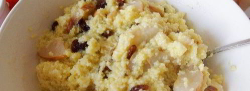 каша пшенная с грушами и изюмом. Шаг 10