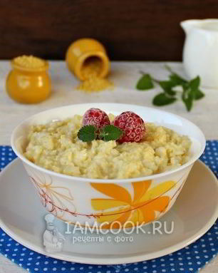 Пшенная каша детям