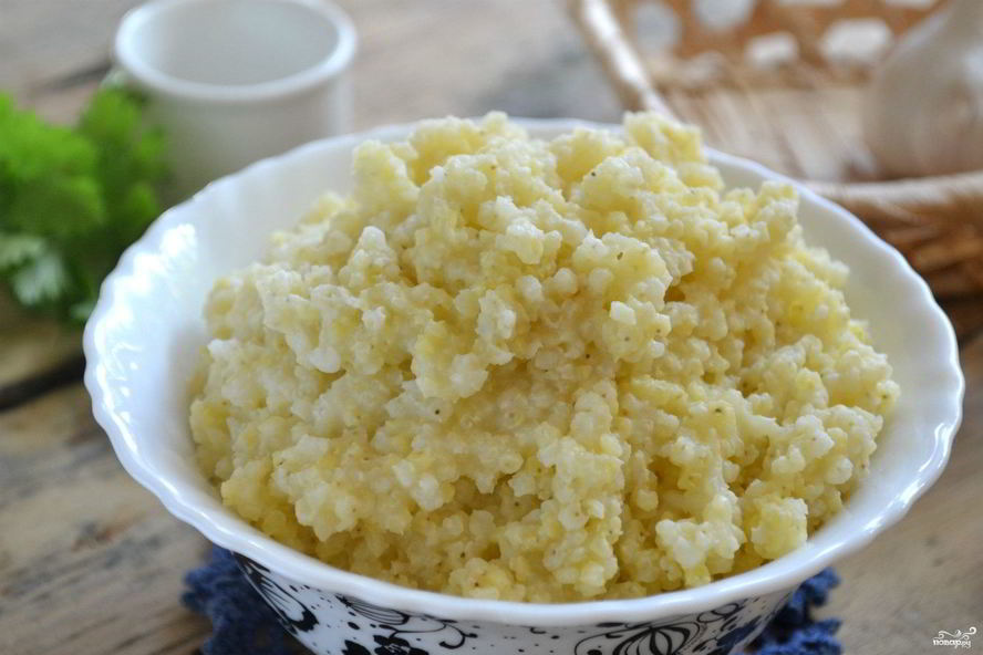 Рецепт пшенной каши на воде