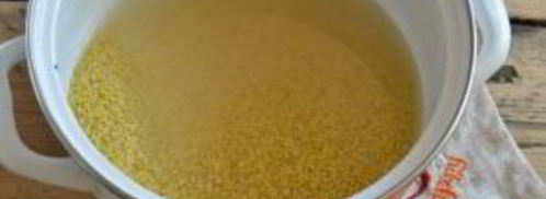 пшенная каша на воде. Шаг 3