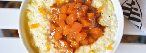 пшенная каша с карамелизированной тыквой. Шаг 5