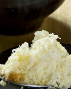 Пшенная каша с картофелем и луком