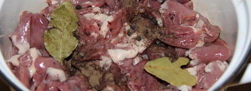 пшенная каша с куриными сердечками. Шаг 3