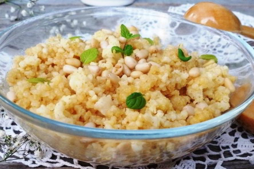 Рецепт пшенной каши с медом и кедровыми орешками