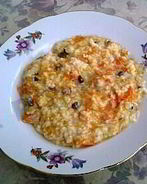 Пшенная каша с тыквой и изюмом