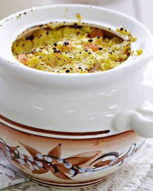 Пшенная каша с тыквой и курагой