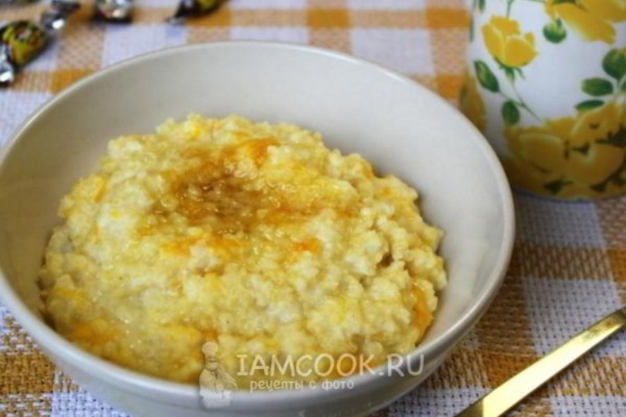 Рецепт пшенной каши с тыквой и медом