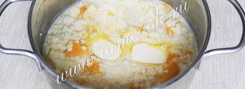 пшенная каша с тыквой и медом. Шаг 8