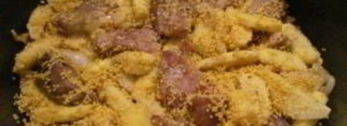 пшенная каша со свининой. Шаг 3