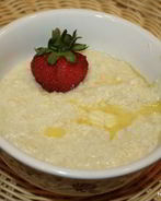 Пшенная каша в чугунке