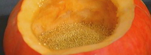 пшенная каша в тыкве. Шаг 4