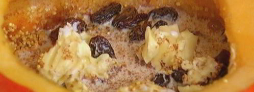 пшенная каша в тыкве. Шаг 6