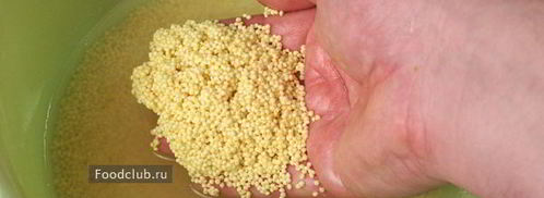 запеченная пшенная каша с тыквой. Шаг 3