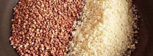 гречнево-рисовая каша на молоке. Шаг 6