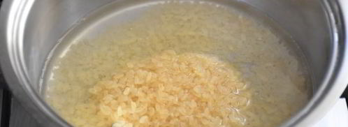 молочная рисовая каша. Шаг 4
