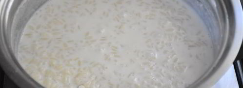 молочная рисовая каша. Шаг 6