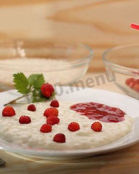 Рисовая каша на козьем молоке