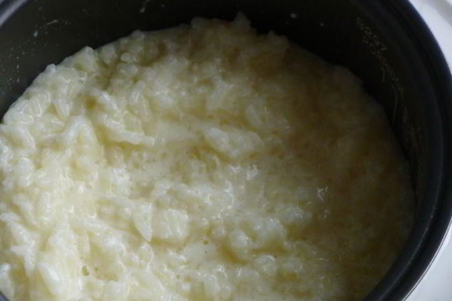 Рецепт рисовой каши на молоке в мультиварке