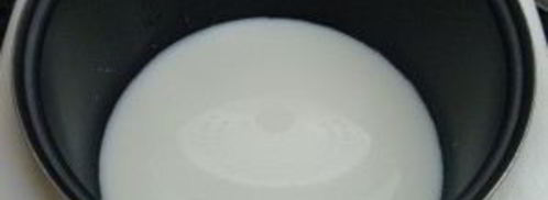 рисовая каша размазня на молоке. Шаг 5