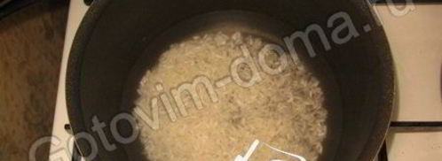 рисовая каша с грушей. Шаг 4