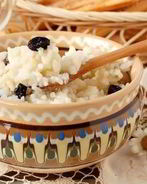 Рисовая каша с изюмом