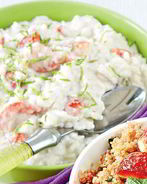 Рисовая каша с клубникой и кокосовым молоком