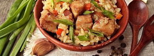 рисовая каша с мясом. Шаг 11