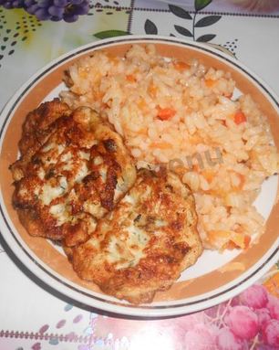 Рисовая каша с овощами на гарнир