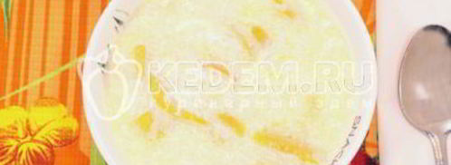 рисовая каша с персиком. Шаг 6