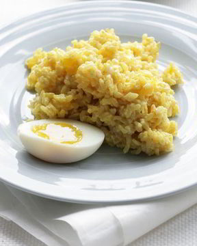 Рисовая каша с яйцом