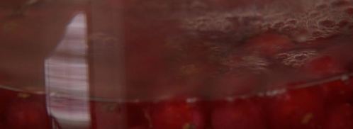 рисовая каша с жареным яблоком и кремом из манго. Шаг 3