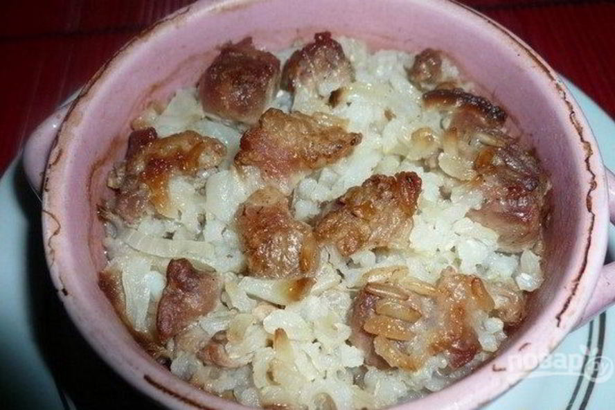 Рецепт рисовой каши в горшочке