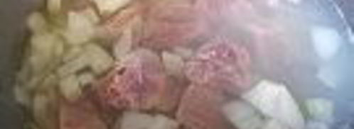 русская полевая рисовая каша с мясом. Шаг 4