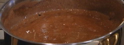 шоколадная рисовая каша. Шаг 5