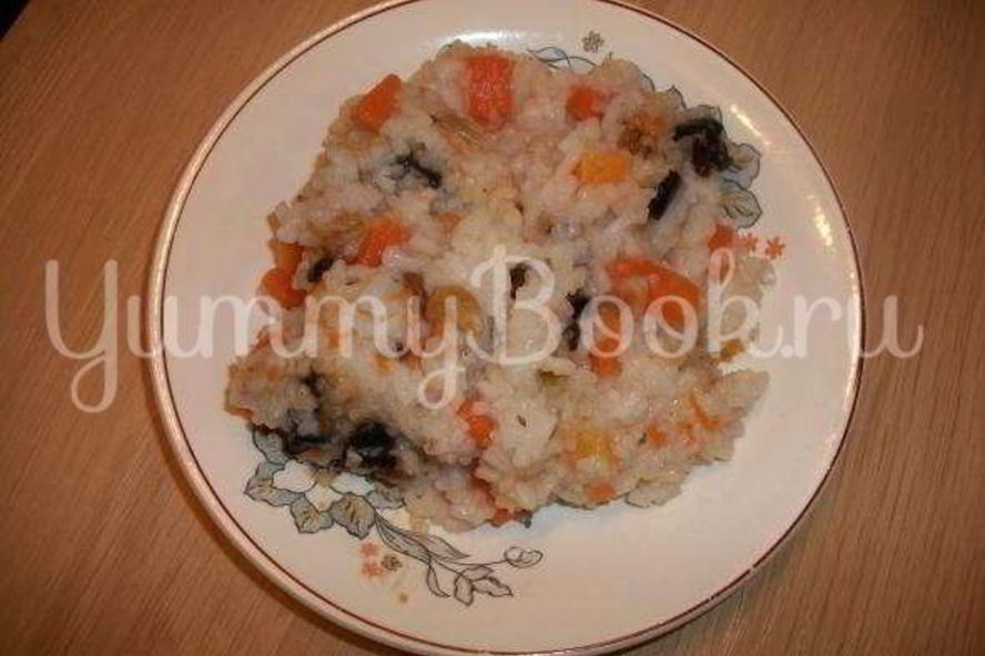 Рецепт сладкой рисовой каши с тыквой