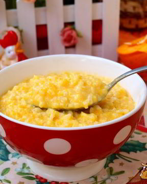 Тыквенно-рисовая каша на молоке