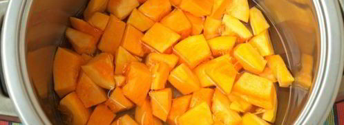 тыквенно-рисовая каша на молоке. Шаг 3