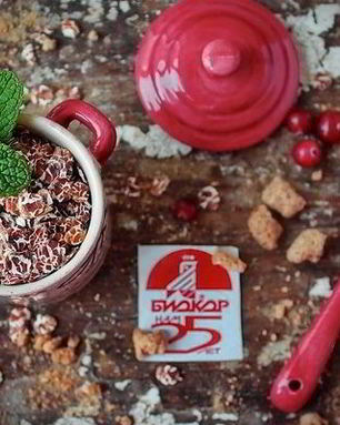 Сливочная каша с корицей и хрустящими отрубями