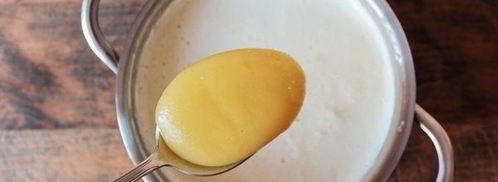 сливочная каша с корицей и хрустящими отрубями. Шаг 4