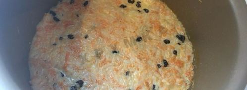 тыквенная каша с рисом в мультиварке. Шаг 7