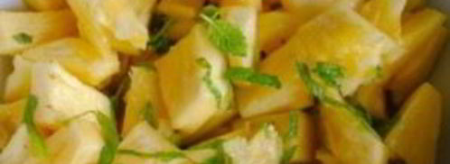 ананас с мятным сиропом. Шаг 5