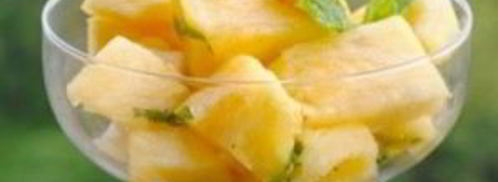 ананас с мятным сиропом. Шаг 6