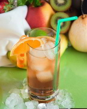 Апельсиновый холодный чай