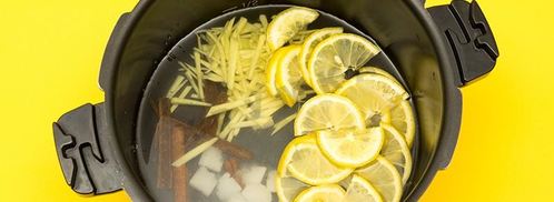 чай с корицей и имбирем согревающий. Шаг 6