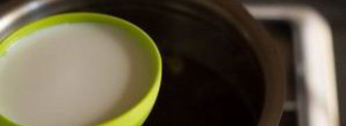 чай с молоком и имбирем. Шаг 6