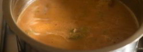 чай с молоком и имбирем. Шаг 7