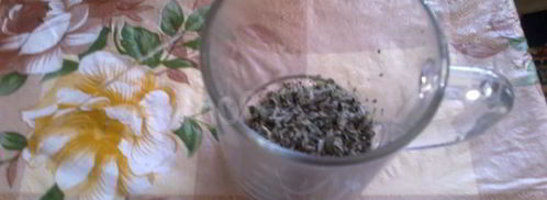 черный чай с мятой. Шаг 3