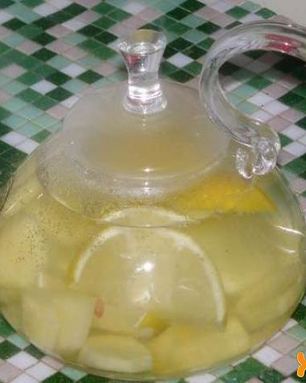 Имбирно-лимонный чай